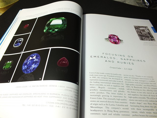 Baseworld Selection Stones and Pearls หนา 294 หน้า ปี 2014