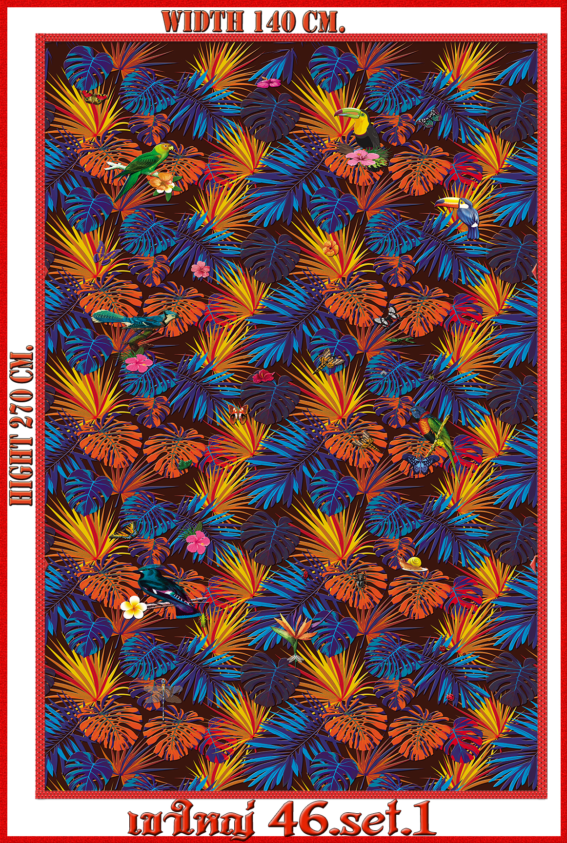 วอลเปเปอร์รูปภาพติดผนังสั่งทำ เขาใหญ่ 46(ลายเล็ก) มีภาพให้เลือกกว่า 50,000 ภาพ ออกแบบกราฟฟิค หรือ รูปภาพตามที่ท่านกำหนด ในสไตล์ท่านเอง "custom made"