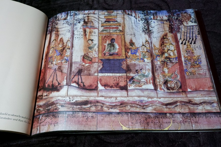 จิตรกรรมเวียงต้า โดย วิถี พานิชพันธ์ ลอรี่ มอนต์