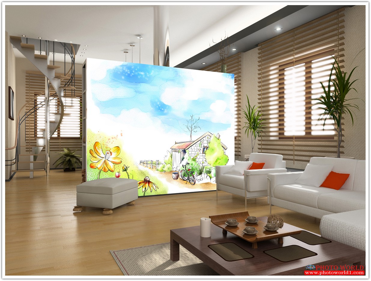 วอลเปเปอร์รูปภาพติดผนังสั่งทำ มีภาพให้เลือกกว่า 50,000 ภาพ ออกแบบกราฟฟิค หรือ รูปภาพตามที่ท่านกำหนด ในสไตล์ท่านเอง "custom made"