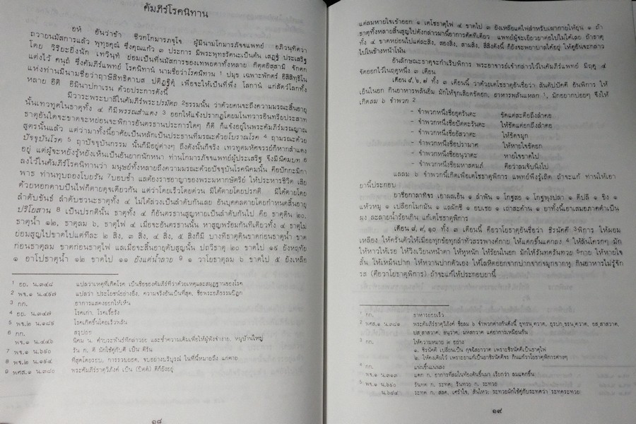 ตำราการเเพทย์ไทยเดิม(เเพทย์ศาสตร์สงเคราะห์) ฉบับอนุรักษ์ โดยมูลนิธิฟื้นฟูส่งเสริมการเเพทย์ไทยเดิม ปกแข็ง ปี 2547