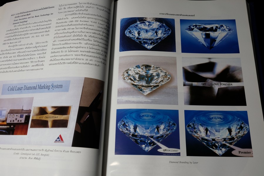 เพชร โดย ศ.ศักดา ศิริพันธุ์ ปกแข็ง พิมพ์ปี 2548