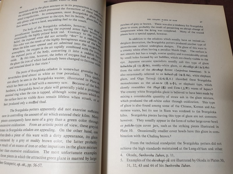 The Ceramic Wares of Siam by Charles Nelson Spinks (the siam society) ปี 1971