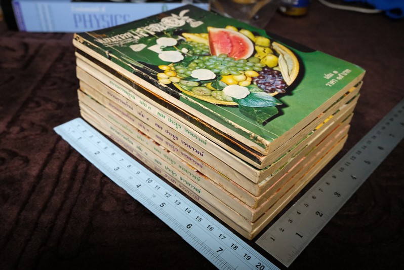 ขบวนการเเก้จน โดย ประยูร จรรยาวงษ์ ครบชุด 8 เล่ม พิมพ์ปี 2520-2521