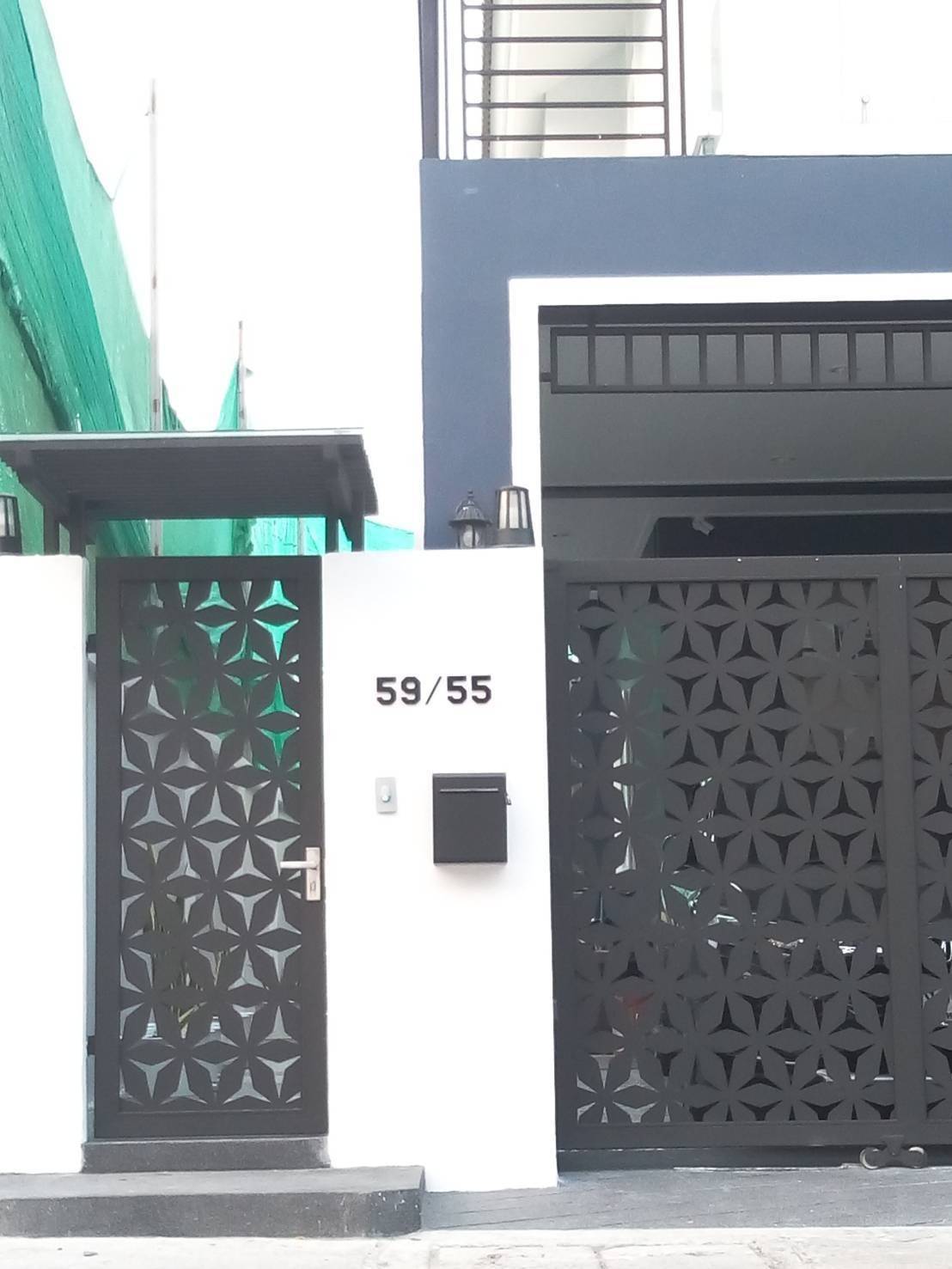 ป้ายบ้านเลขที่อะคริลิคไดคัท59/55