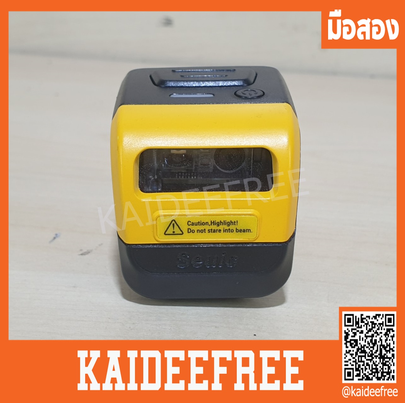 เครื่องสแกนบาร์โค้ด ring scanner ringS28/BLE มือสอง