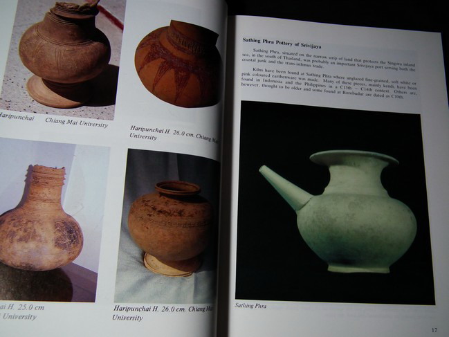 Thai Ceramics also Burmese and Khmer by J.C. SHAW ปกแข็ง ปี 1987