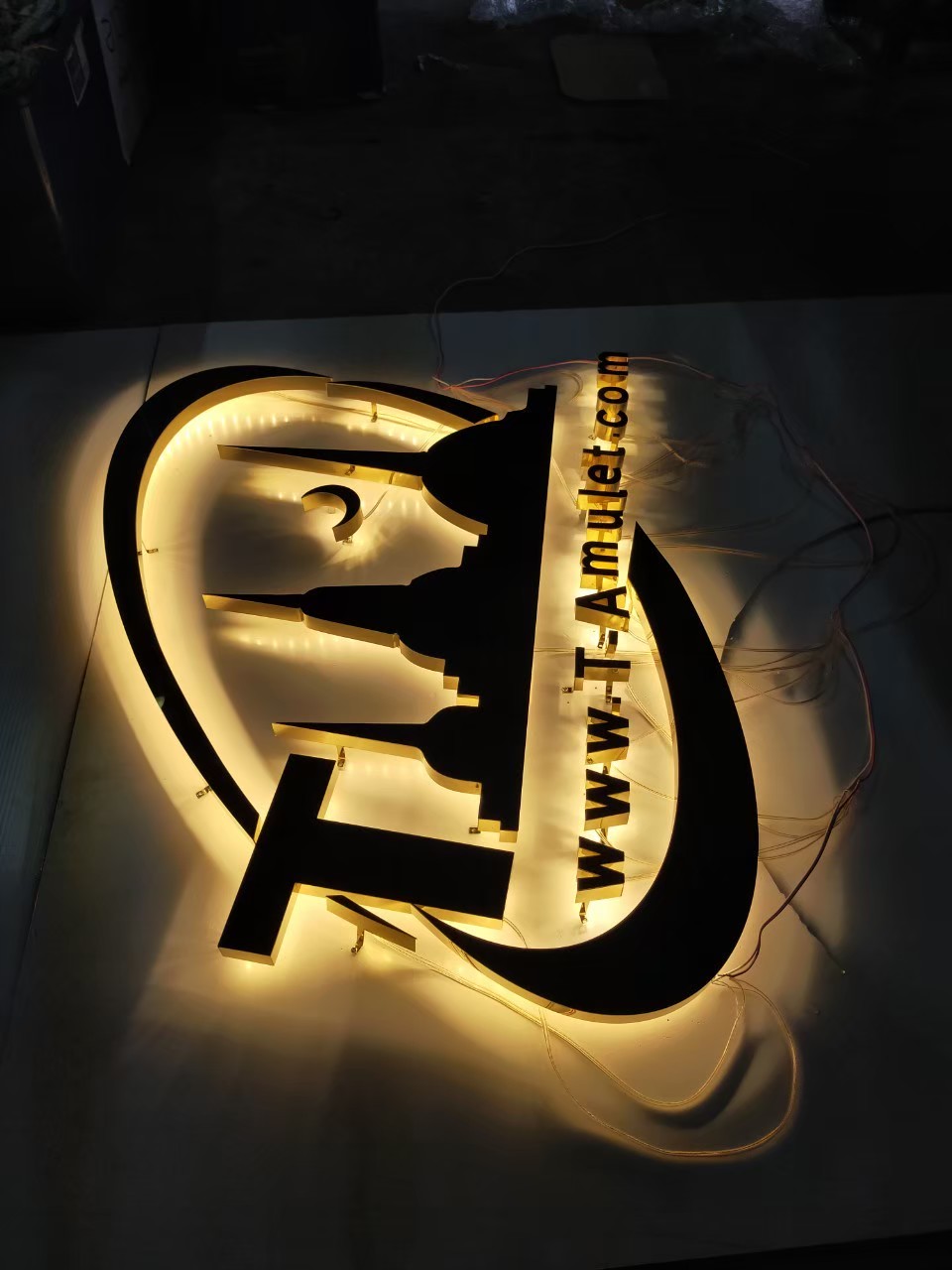 ป้ายไฟออกหลัง