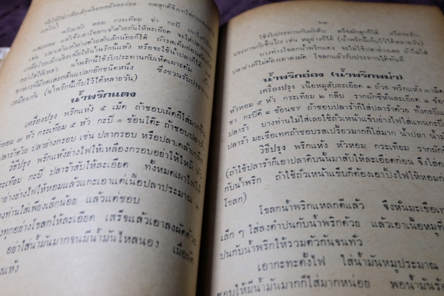 คู่มืออาหาร คาว หวาน เลิศรสประจำครอบครัว 1007 ชนิด โดย จริยา สุภาวัฒน์ ศ.ชาญมาตรา สนมในวัง ปกเเข็ง ปี 2518