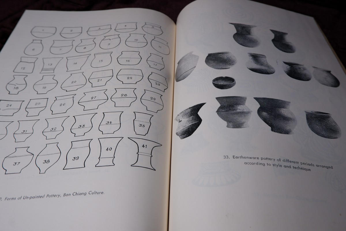 BAN CHIANG PREHISTORIC CULTURES by ศ..ชิน อยู่ดี พิมพ์ปี 1975