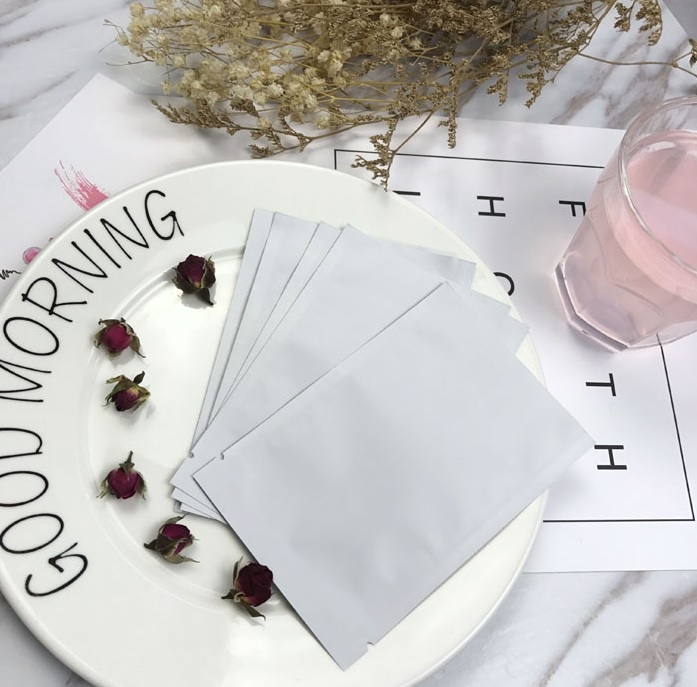 ถุงแบนฟอยล์สีพาสเทล ซีล 3 ด้าน (เมทัลไลท์)