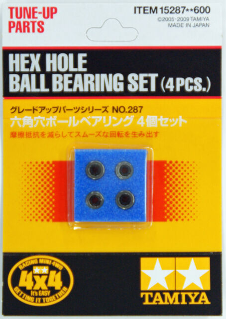 Hex Hole Ball Bearing Set (4Pcs.)