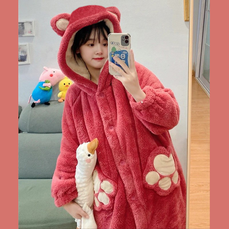 ชุดแฟนซี หมีสตอเบอรี่ / หมีลอตโซ่ ( toy story 4 )