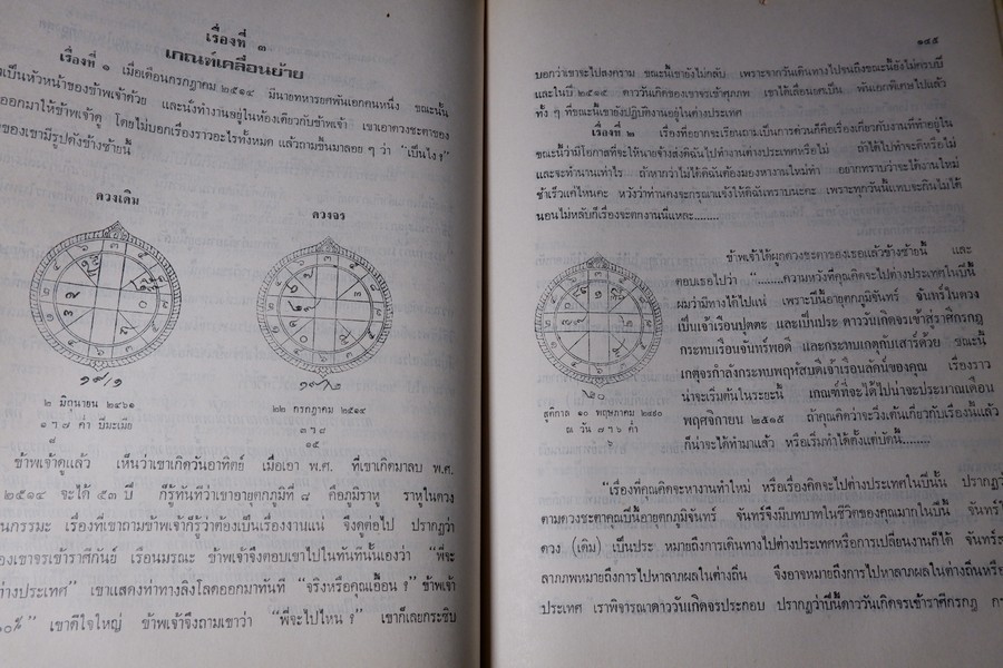 พระคัมภีร์ โหราศาสตร์ศิวาคม สำนักโหร "หอคำ" โดย พันเอก เอื้อน มนเทียรทอง ปกแข็ง ปี 2519