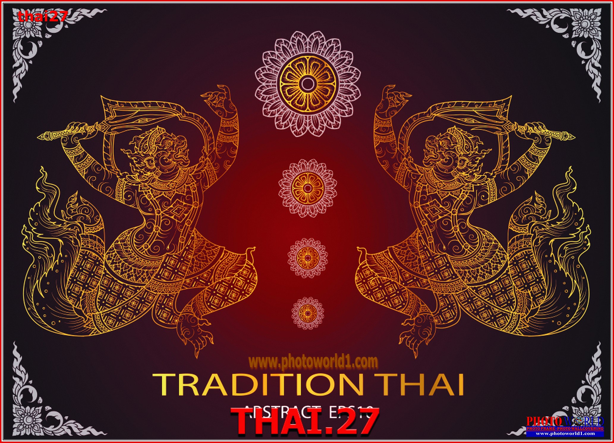 วอลเปเปอร์รูปภาพติดผนังสั่งทำ ห้องพระ มีภาพให้เลือกกว่า 50,000 ภาพ ออกแบบกราฟฟิค หรือ รูปภาพตามที่ท่านกำหนด ในสไตล์ท่านเอง "custom made"