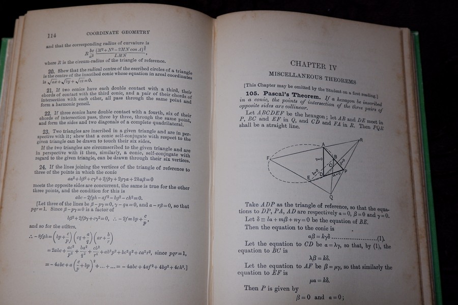 The Element of Coordinate Geometry by Macmillan and Co ., Limited ปี 1955