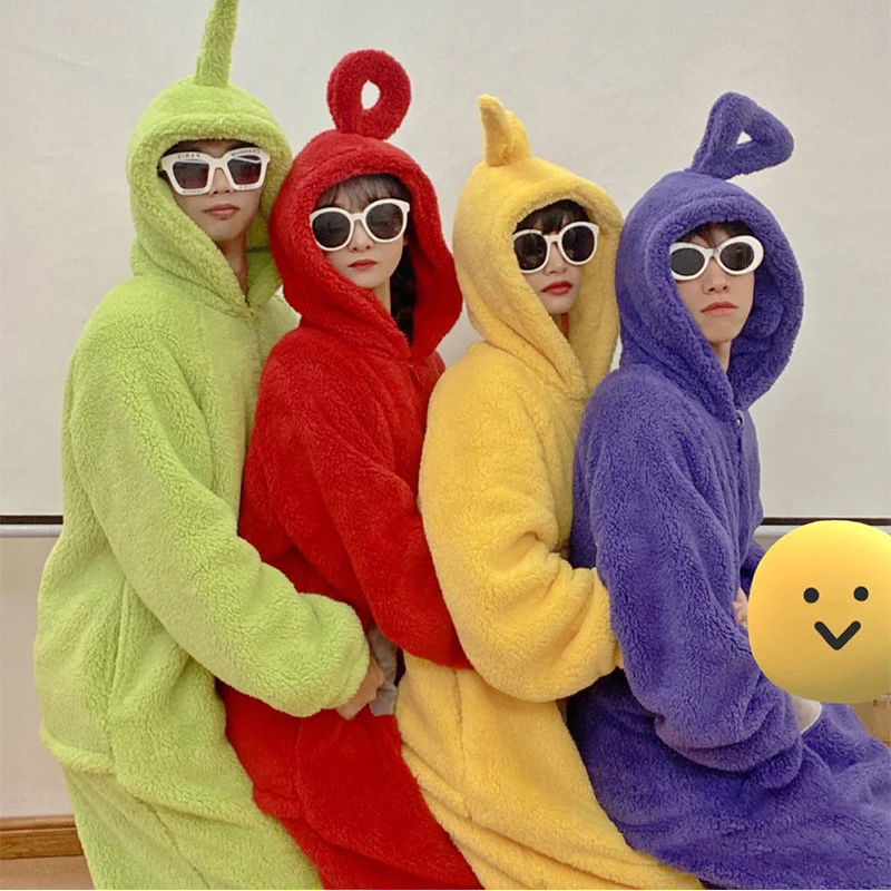 ชุดนอนมาสคอต เทเลทับบี้ /Teletubbies / สีม่วง