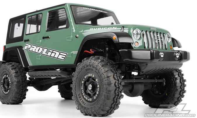 Jeep Wrangler Unlimited Rubicon Clear Body