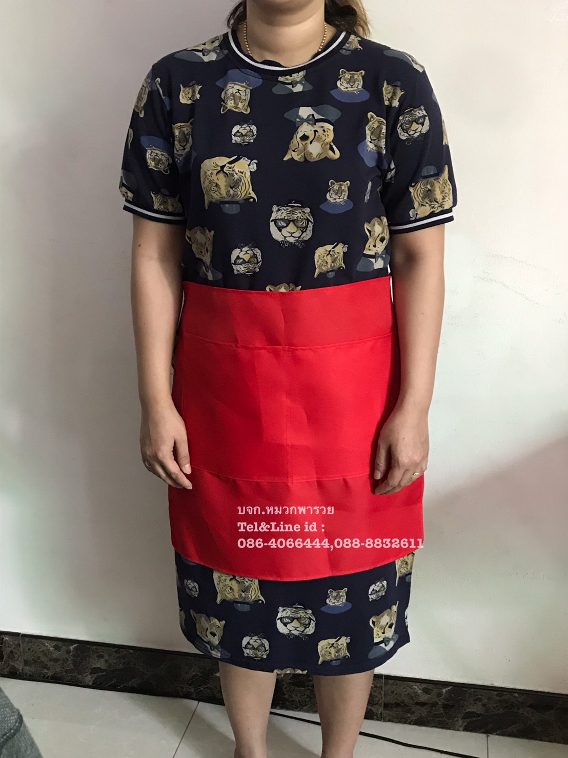 ผ้ากันเปื้อนครึ่งตัว