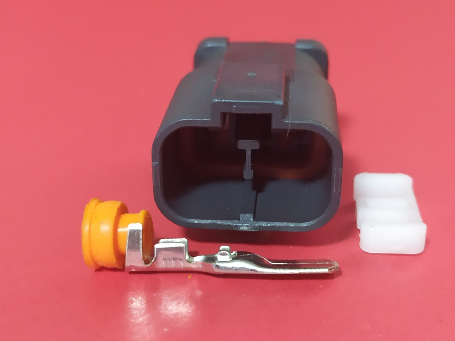 2 พิน พัดลมหม้อน้ำ Honda 6.3 มม. #6423-30