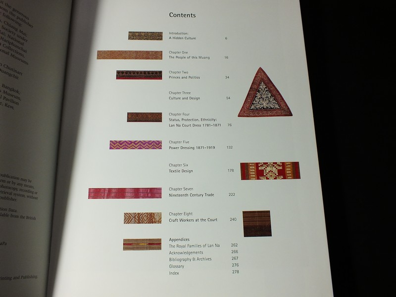 SILKEN THREADS LACQUER THRONES Lan Na Court Textiles by Susan Conway