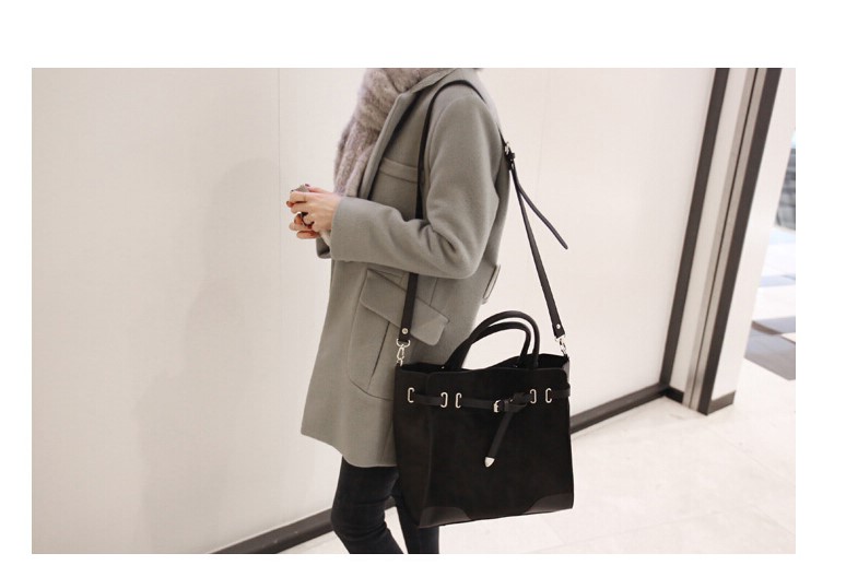 พร้อมส่ง - เสื้อโค้ทผ้าวูล CT171 (สีเทา)