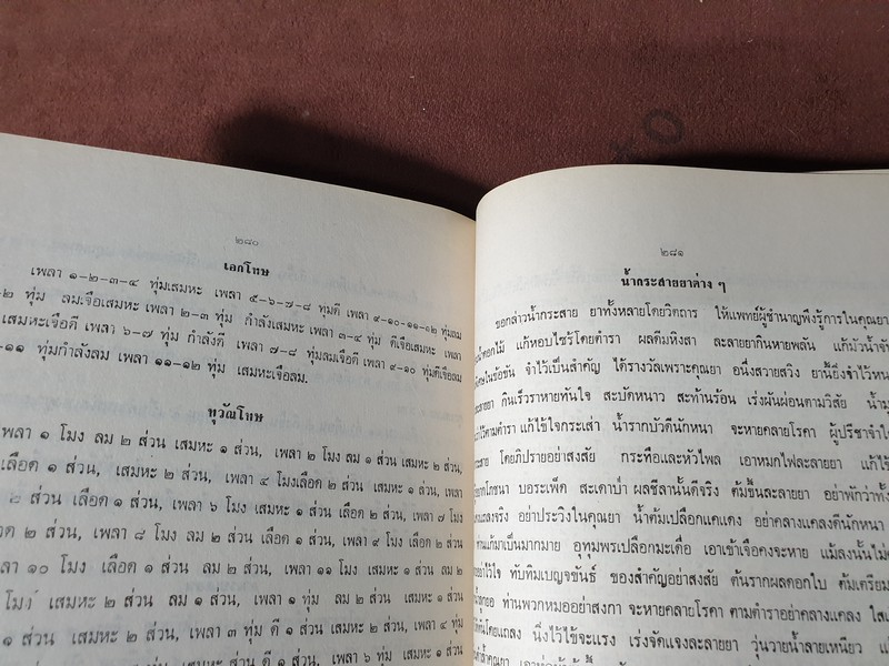 ตำรายาจารึกวัดโพธิ์ ประดับเเผ่นศิลา วัดพระเชตุพน (พิมพ์เป็นอนุสรณ์ คุณหญิง น้อย รุจิวงศ์) ปี 2521