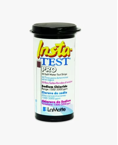 Insta-TEST® PRO Sodium Chloride (Salt) Test Strips (แผ่นวัดค่าความเค็มเกลือ)