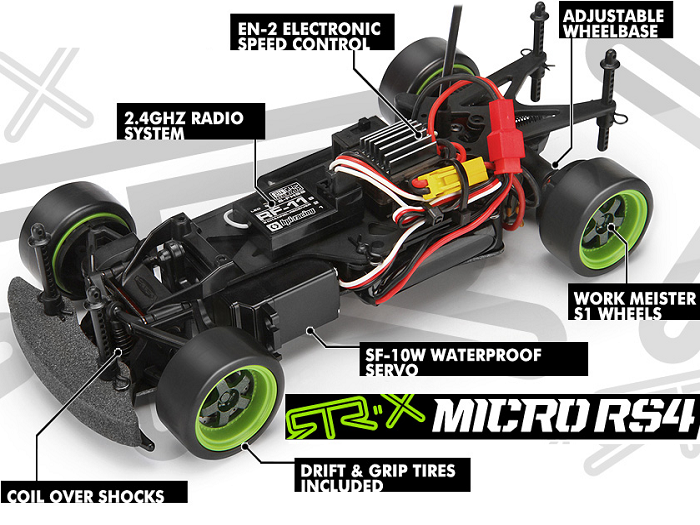 Micro RS4 Ford Mustang 1969 RTR-X.