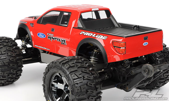 Ford F-150 Raptor SVT Clear body.