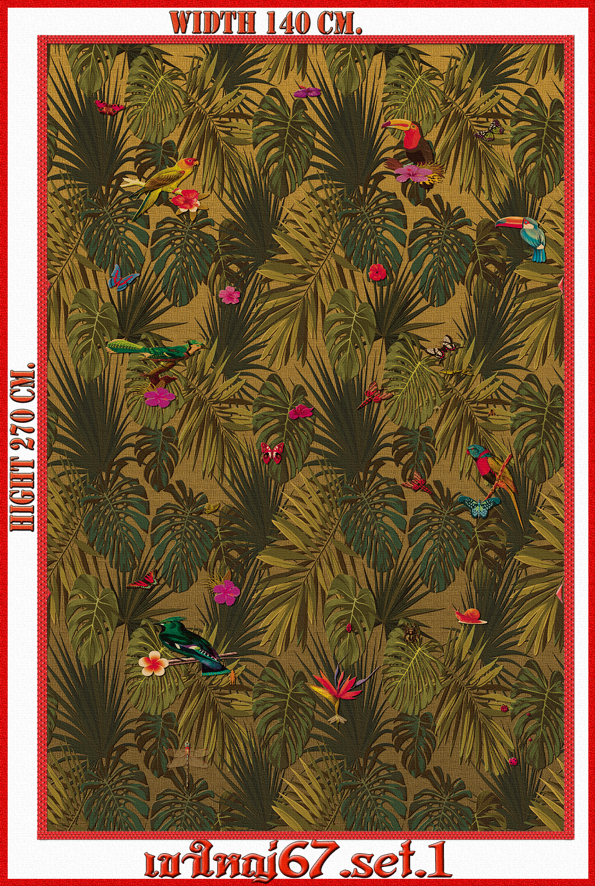 วอลเปเปอร์รูปภาพติดผนังสั่งทำ เขาใหญ่ 67(ลายใใหญ่) มีภาพให้เลือกกว่า 50,000 ภาพ ออกแบบกราฟฟิค หรือ รูปภาพตามที่ท่านกำหนด ในสไตล์ท่านเอง "custom made"