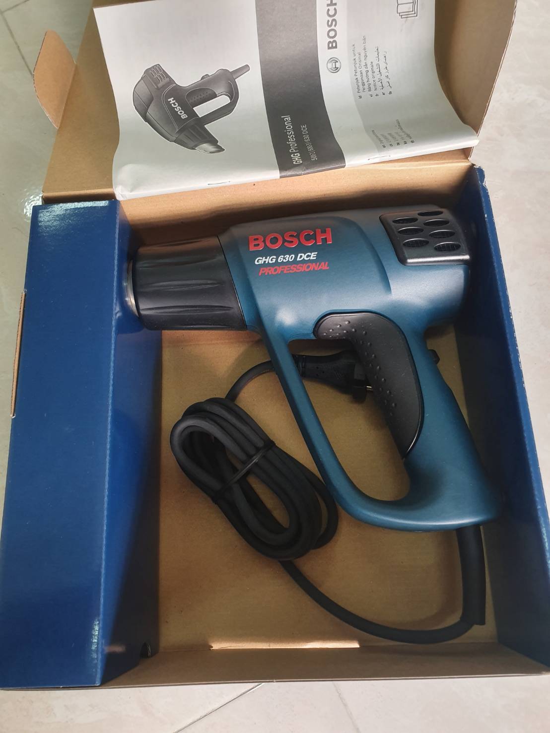 เครื่องเป่าลมร้อน BOSCH รุ่น GHG 630 DCE มือสอง