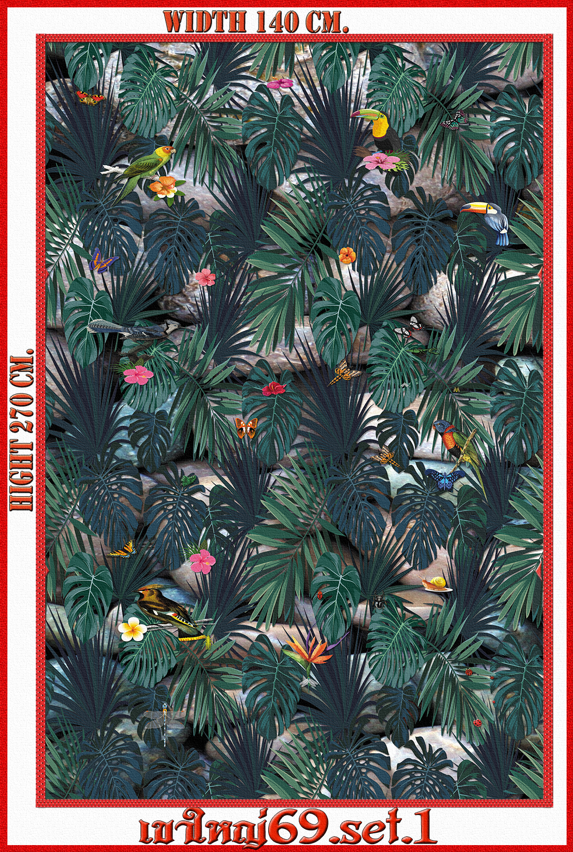 วอลเปเปอร์รูปภาพติดผนังสั่งทำ เขาใหญ่ 69(ลายใใหญ่) มีภาพให้เลือกกว่า 50,000 ภาพ ออกแบบกราฟฟิค หรือ รูปภาพตามที่ท่านกำหนด ในสไตล์ท่านเอง "custom made"