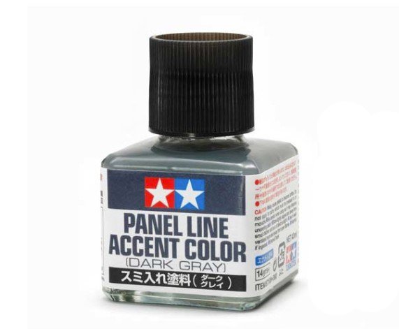 Tamiya Panel Line Accent Color (Dark Gray)