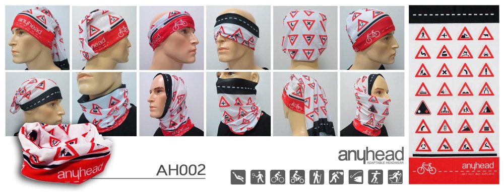 Anyhead ผ้าโพกศรีษะอเนกประสงค์ รุ่น AH002