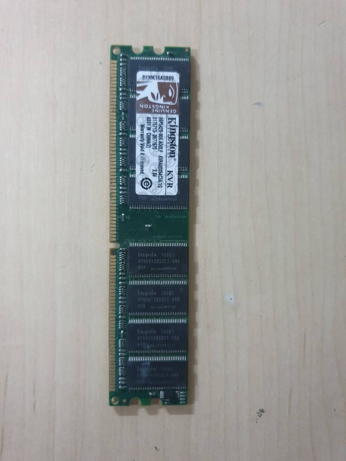 kingston KVR DDR1 1GB BUS333