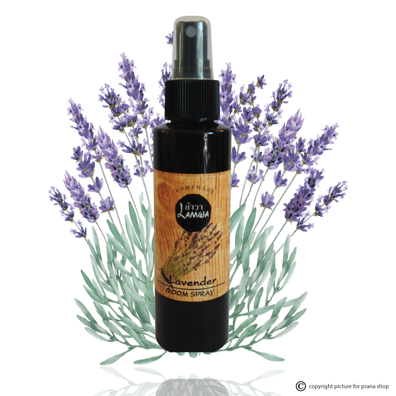 [ลาเวนเดอร์ อโรม่า รูมเสปรย์] Lavender Aroma Room Spray สเปรย์ปรับอากาศ น้ำมันหอมระเหย กลิ่นลาเวนเดอร์ 100ml