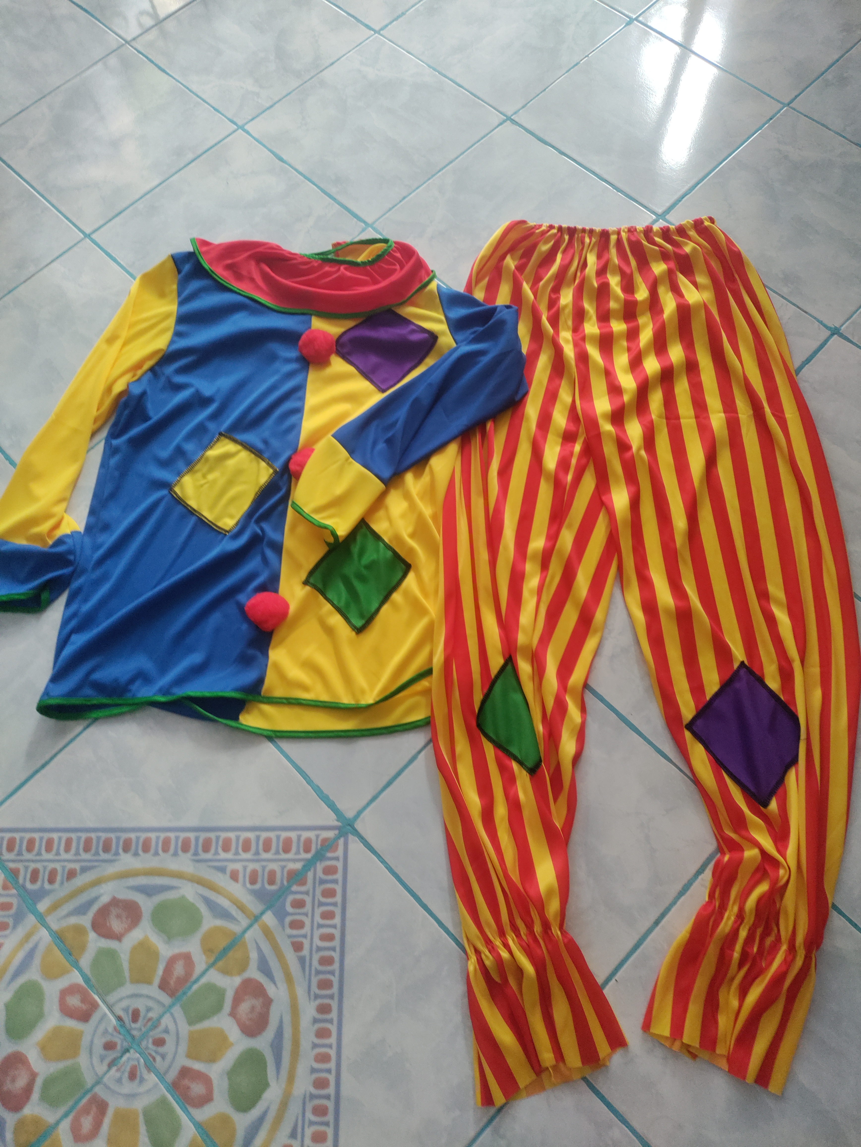 ชุดแฟนซี ตลก (โบโซ่) ฟรีไชส์ 160- 185 ซม. พร้อมหมวก