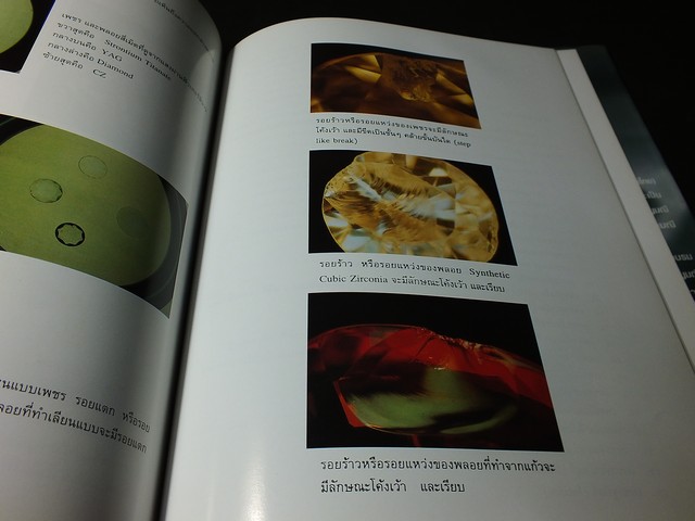 เพชร โดย อ.สุมาลี เทพโสพรรณ จัดพิมพ์โดย SGS สถาบันอัญมณีวิทย์ ปกแข็ง