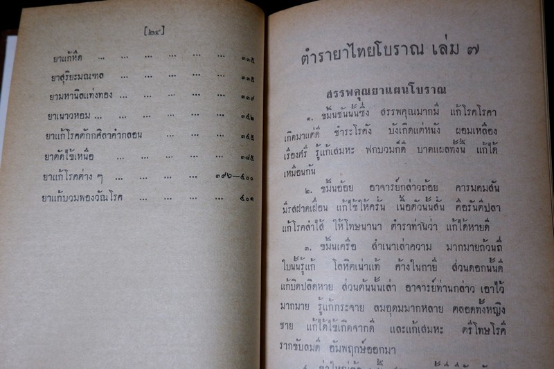 ตำรายาไทย เเผนโบราณ โดย อ.เปี่ยม บุณยะโชติ เล่ม 7 (Pre-Order สอบถาม)