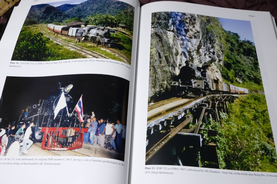 The Railways of Thailand by R.Ramaer พิมพ์ปี 2009