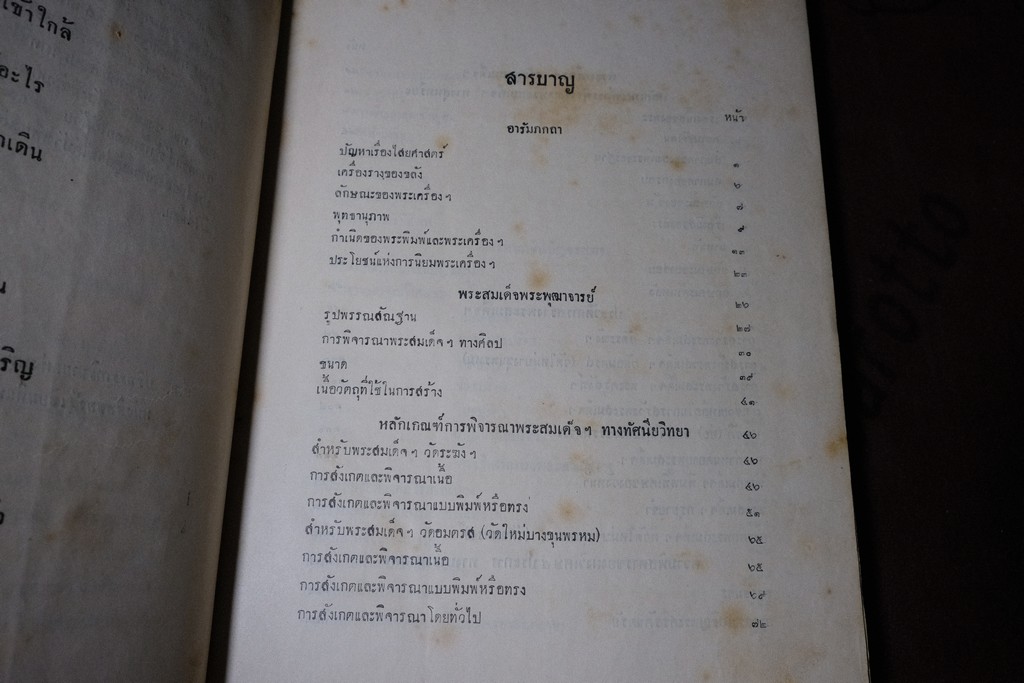 ปริอรรถาธิบายเเห่งพระเครื่อง พระสมเด็จ ฯ โดย ตรียัมปวาย ปกแข็ง ปี 2495 (สอบถามสถานะ)