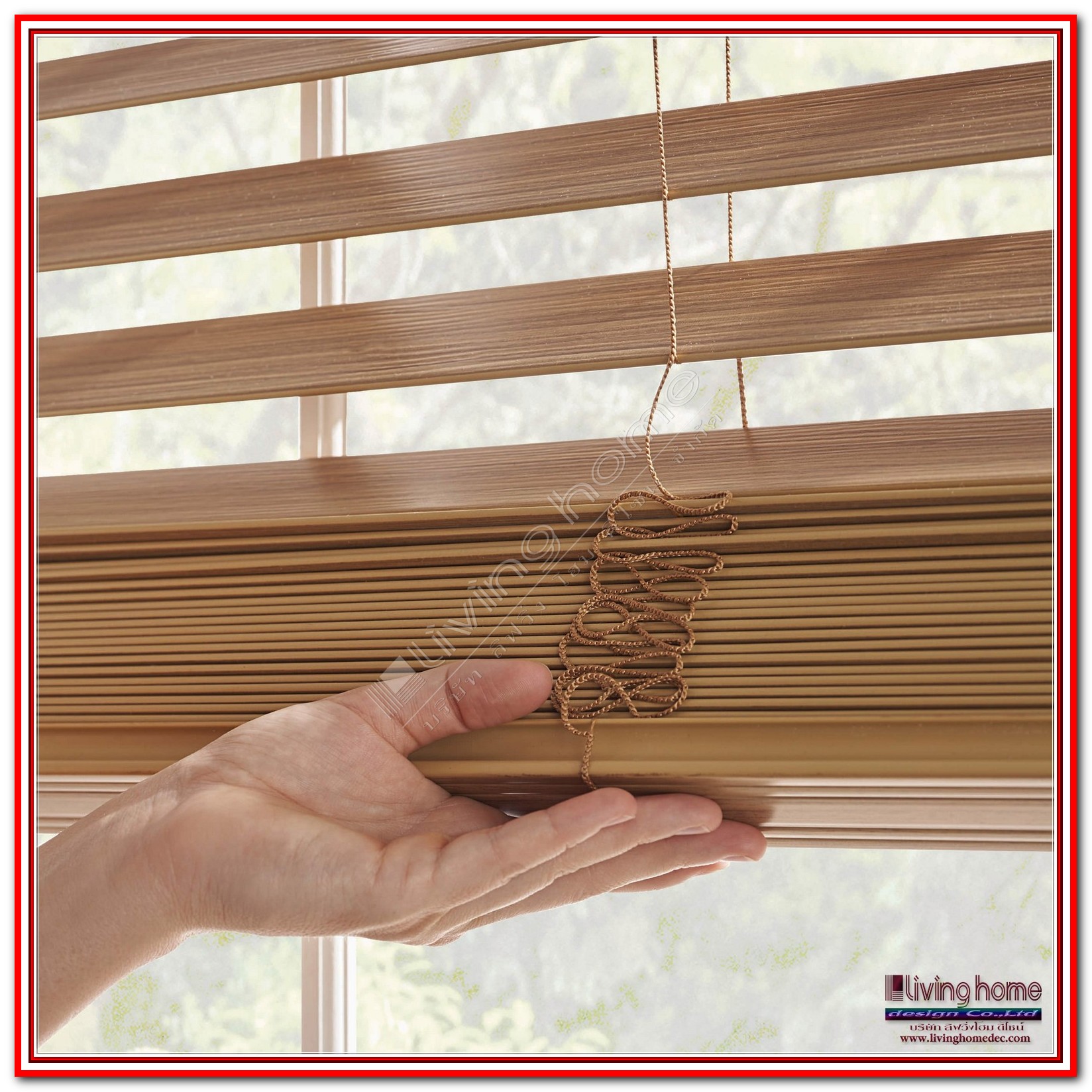 มู่ลี่ไม้บาสวู๊ด(BASSWOOD WOODEN BLINDS) ผ้าม่าน ม่าน มู่ลี่ มู่ลี่ไม้ ม่านม้วน วอลเปเปอร์ รับติดตั้ง ออกแบบ ราคาถูก ทุกประเภท ทุกรูปแบบ