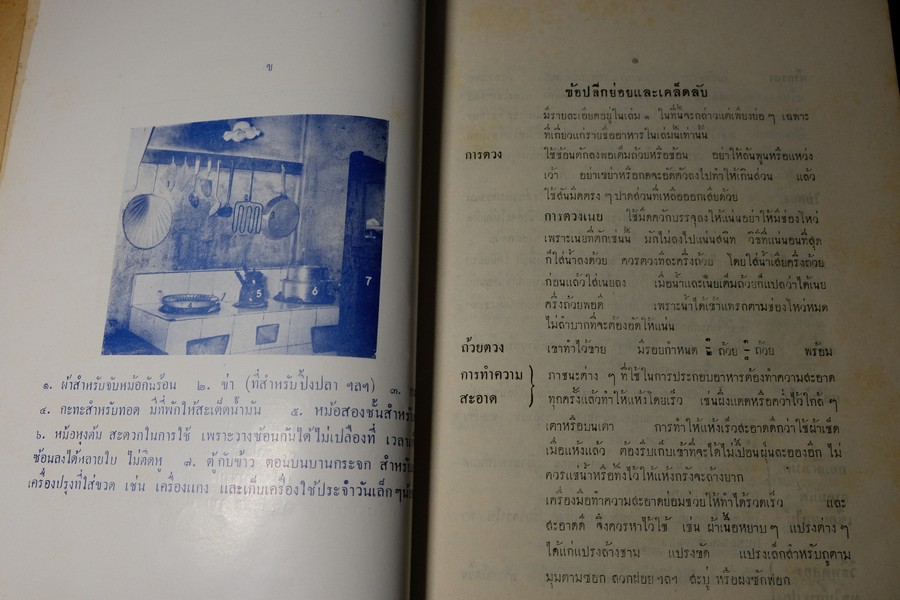 ตำรับ การครัว เเละอาหาร โดย เทียบจุฑา ฤกษะสาร ปี 2500