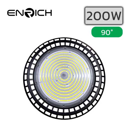 โคมไฮเบย์ LED 200W ENRICH APOLLO 190 Im/W