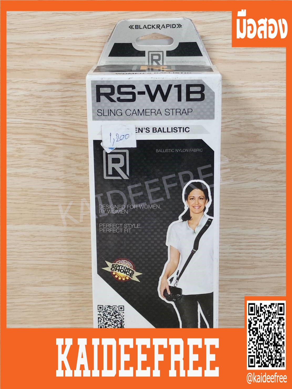 สายกล้อง BlackRapid RS-W1B Elle Ballistic Sling Camera Strap (Black) มี27ชิ้น