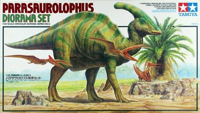 Parasaurolophus Diorama Set