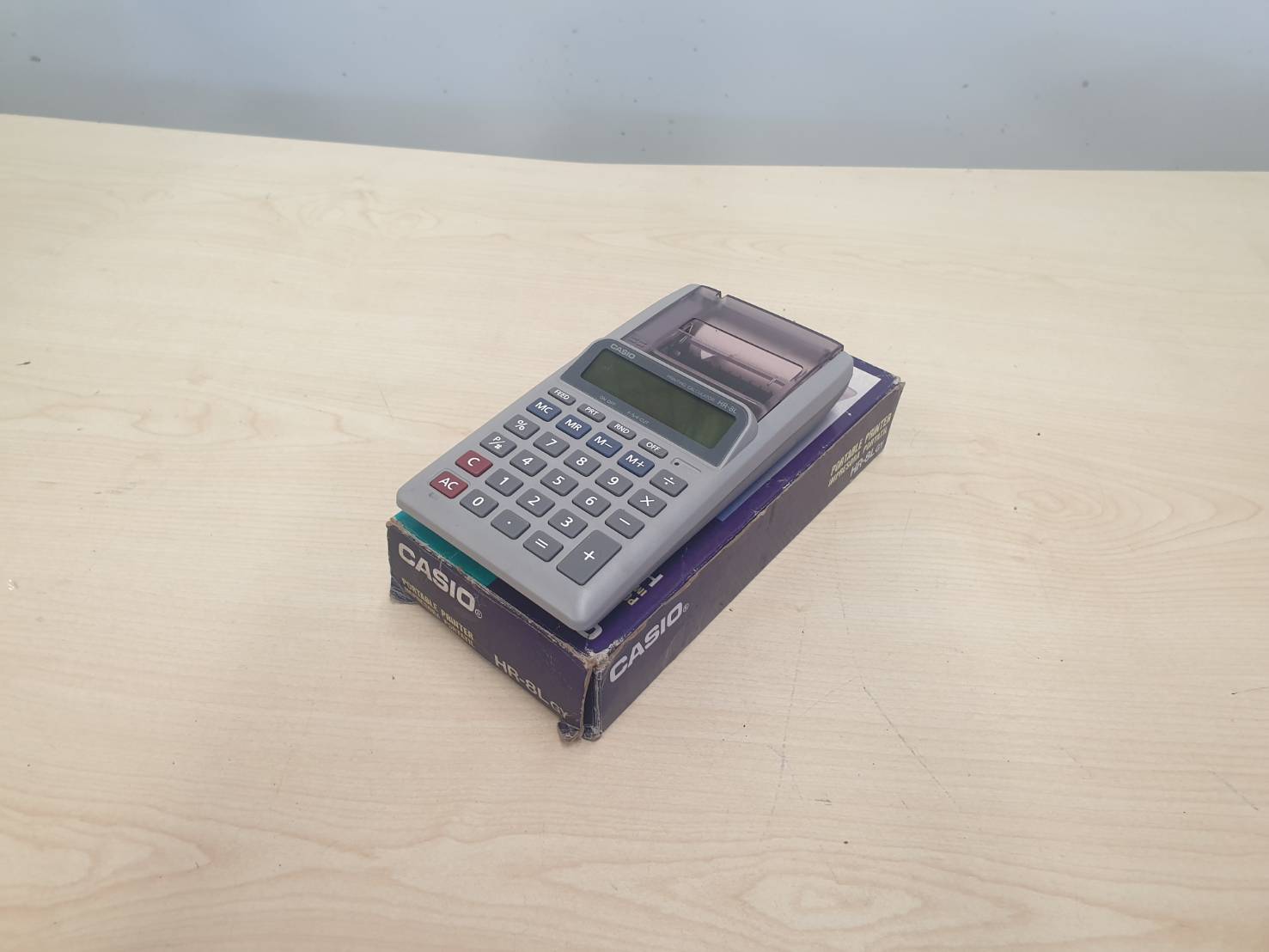 เครื่องคิดเลขปริ้นบิล CASIO HR-8L มือสอง