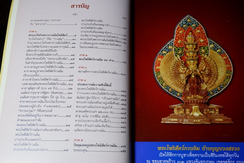 พระโพธิสัตว์กวนอิม พร้อมเปิดตำนานกวนอิม 84 ปาง โดย บุษบา จังพานิชย์กุล ปี 2554