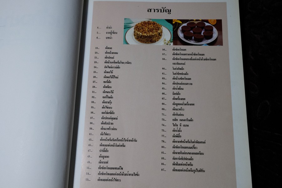 เค้กอย่างง่าย โดย ศรีสมร คงพันธุ์ ปกเเข็ง พิมพ์ครั้งเเรก ปี 2533